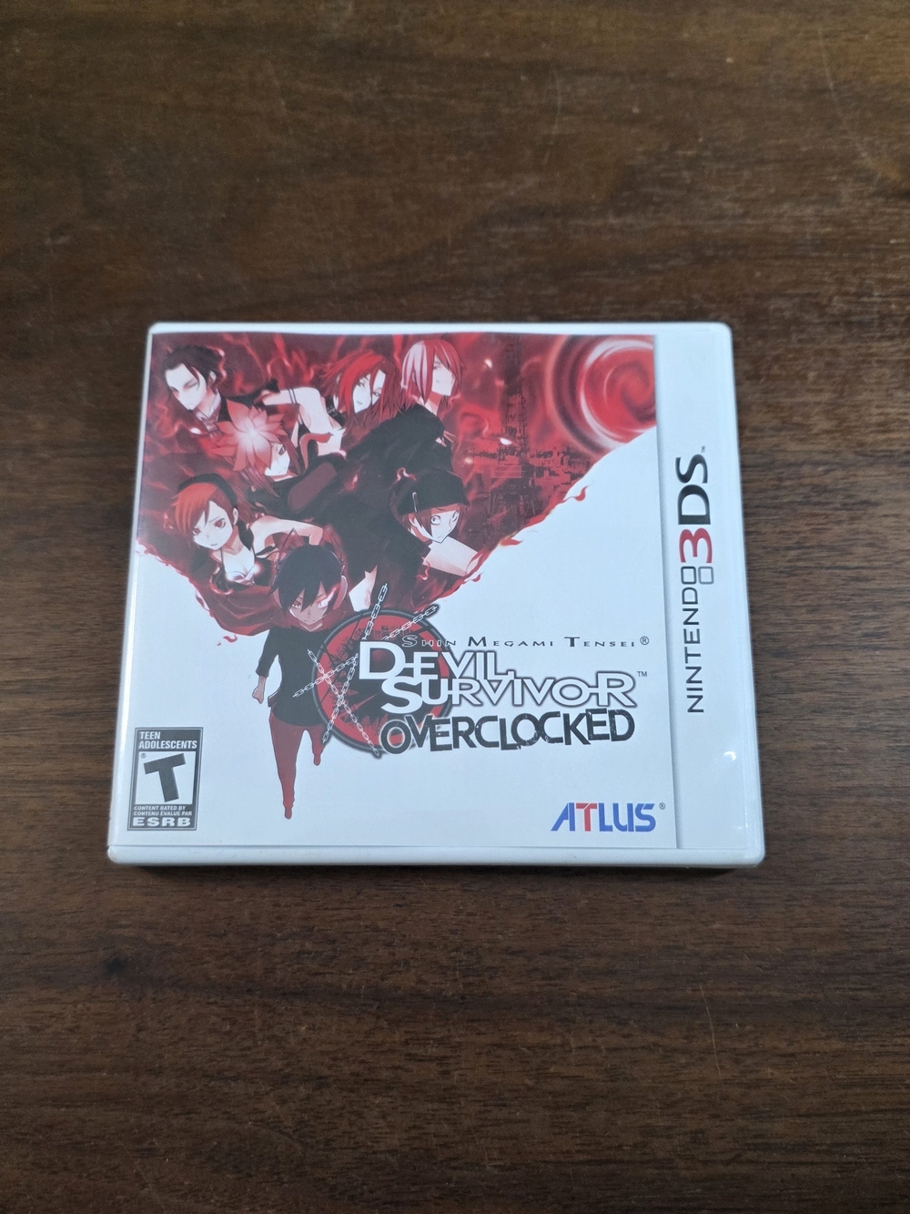 🔥 RARE Nintendo 3DS Shin Megami Tensei Devil Survivor Overclocked Game CIB